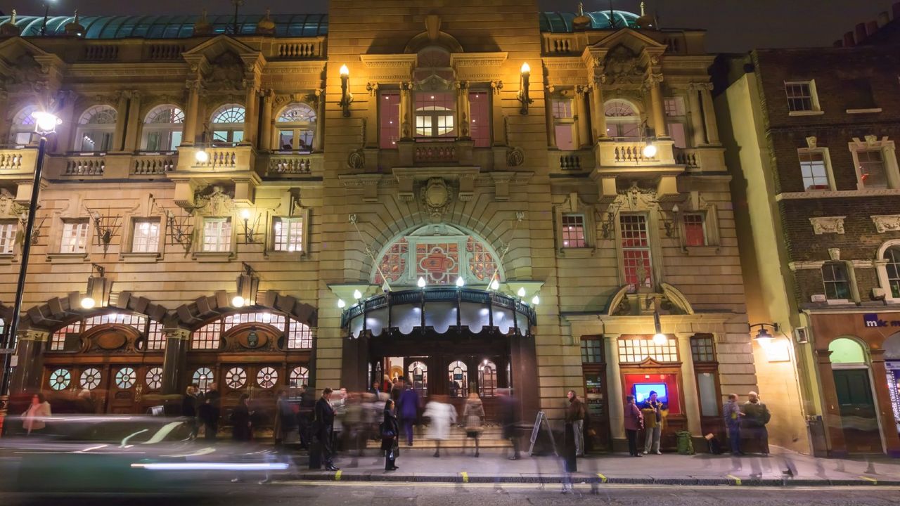 London Coliseum at night