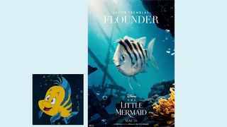 The Little Mermaid character designs compared
