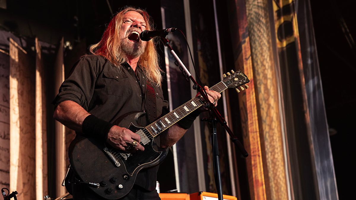 Singer/guitarist Pepper Keenan of Corrosion of Conformity performs at PNC Music Pavilion on September 20, 2025 in Charlotte, North Carolina