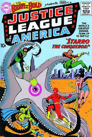 Justice League cover, 1960
