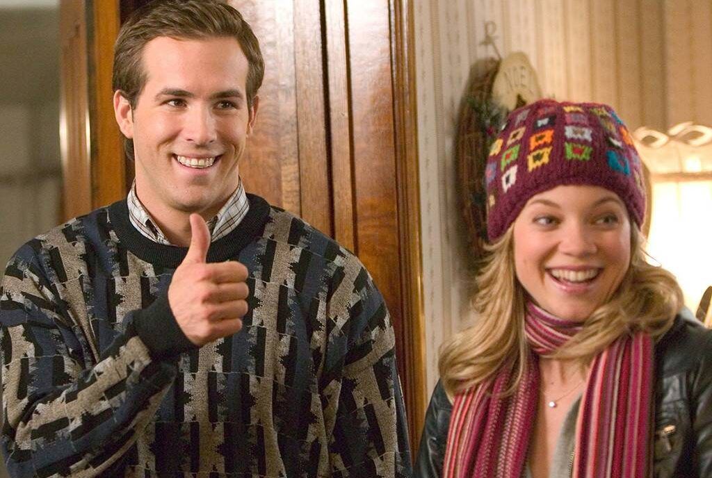 Ryan Reynolds and Amy Smart in &#039;Just Friends&#039;