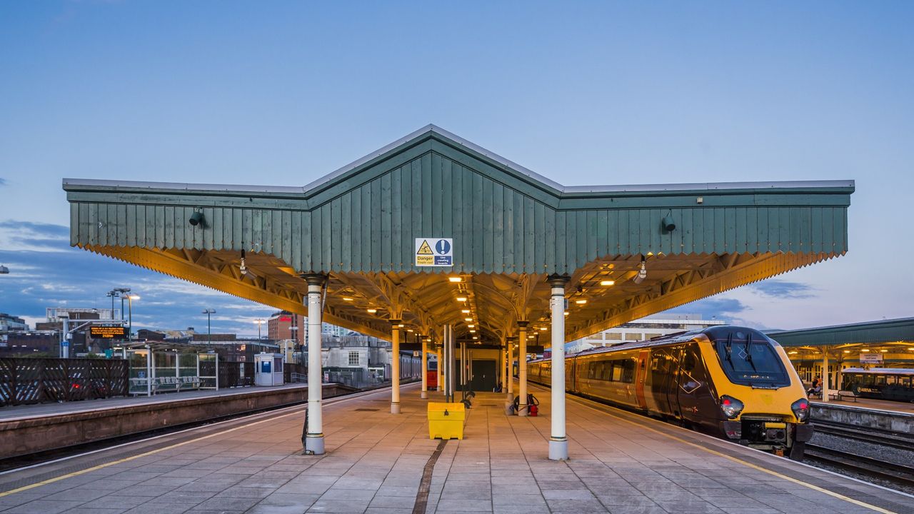 Cardiff Central train station