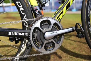 Orica-Scott running the wireless SRM 9000 Dura Ace power meter