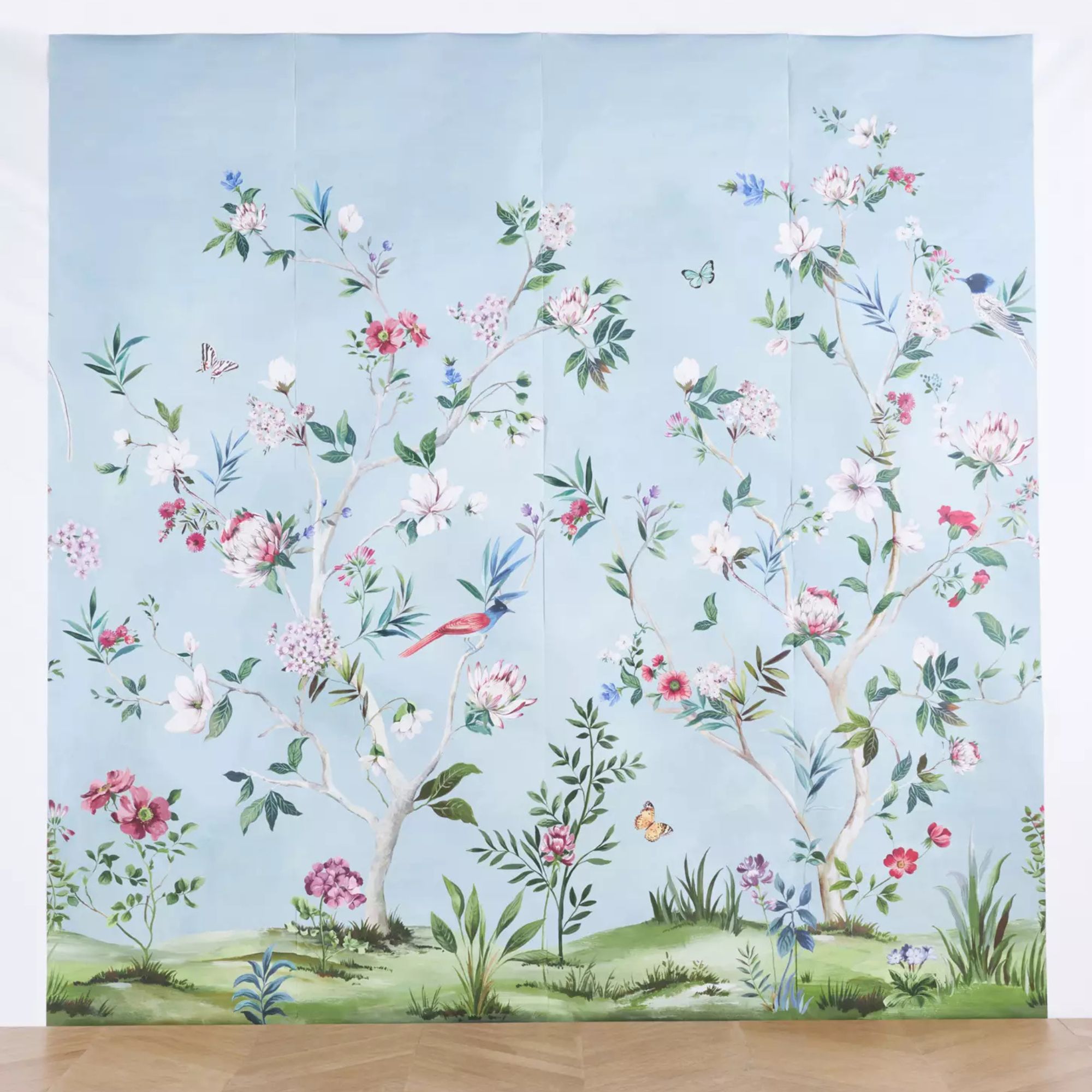 Anthropologie Chinoiserie wall mural