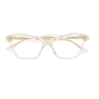 Bottega Veneta Eyewear cat eye clear glasses