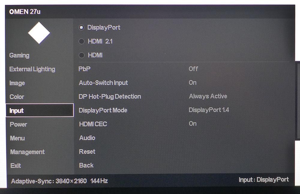 HP Omen 27u