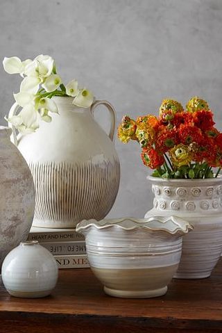 Eclectic Ivory Vase