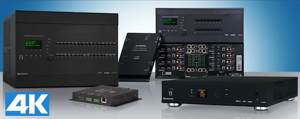 Crestron Demos End-to-End 4K Matrix Switching and Large-Scale Distribution Solution