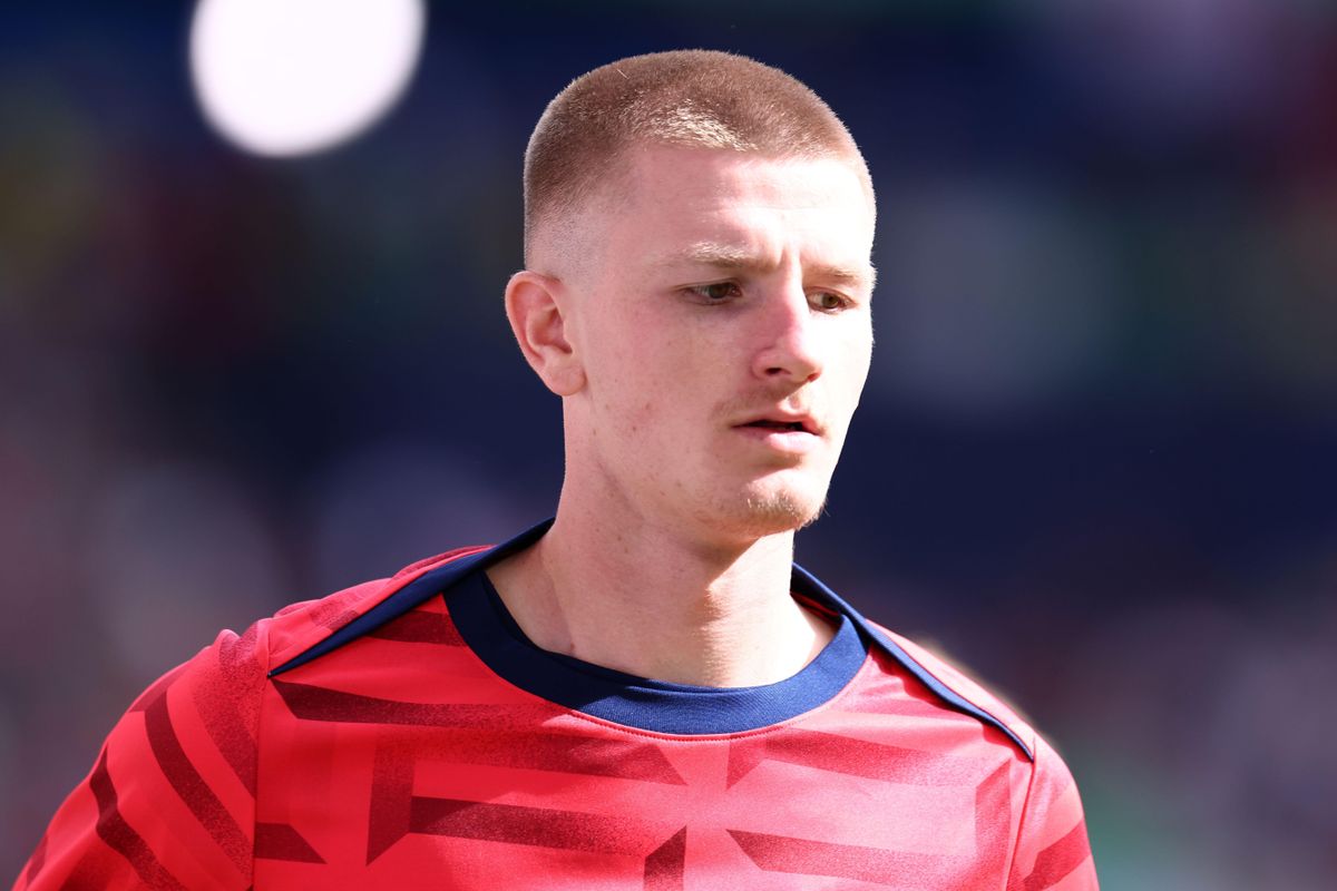 England midfielder Adam Wharton at Euro 2024