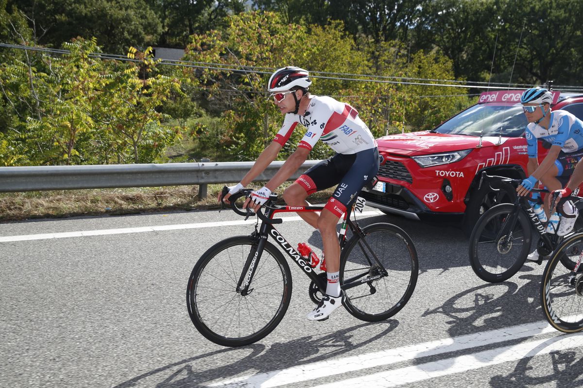 Giro dItalia 2020 103th Edition 6th stage Castrovillari Matera 188km 08102020 Joe Dombrowski USA UAE Team Emirates photo Luca BettiniBettiniPhoto2020