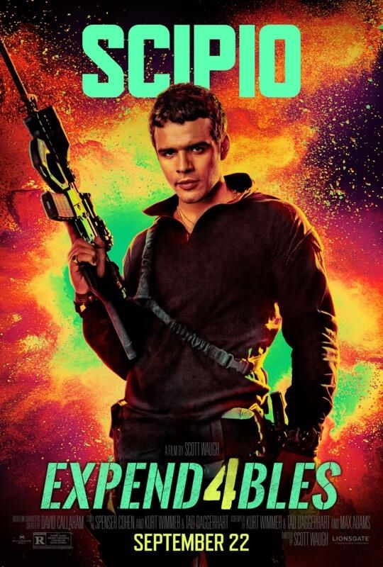 Expendables 4 character poster Jacob Scipio