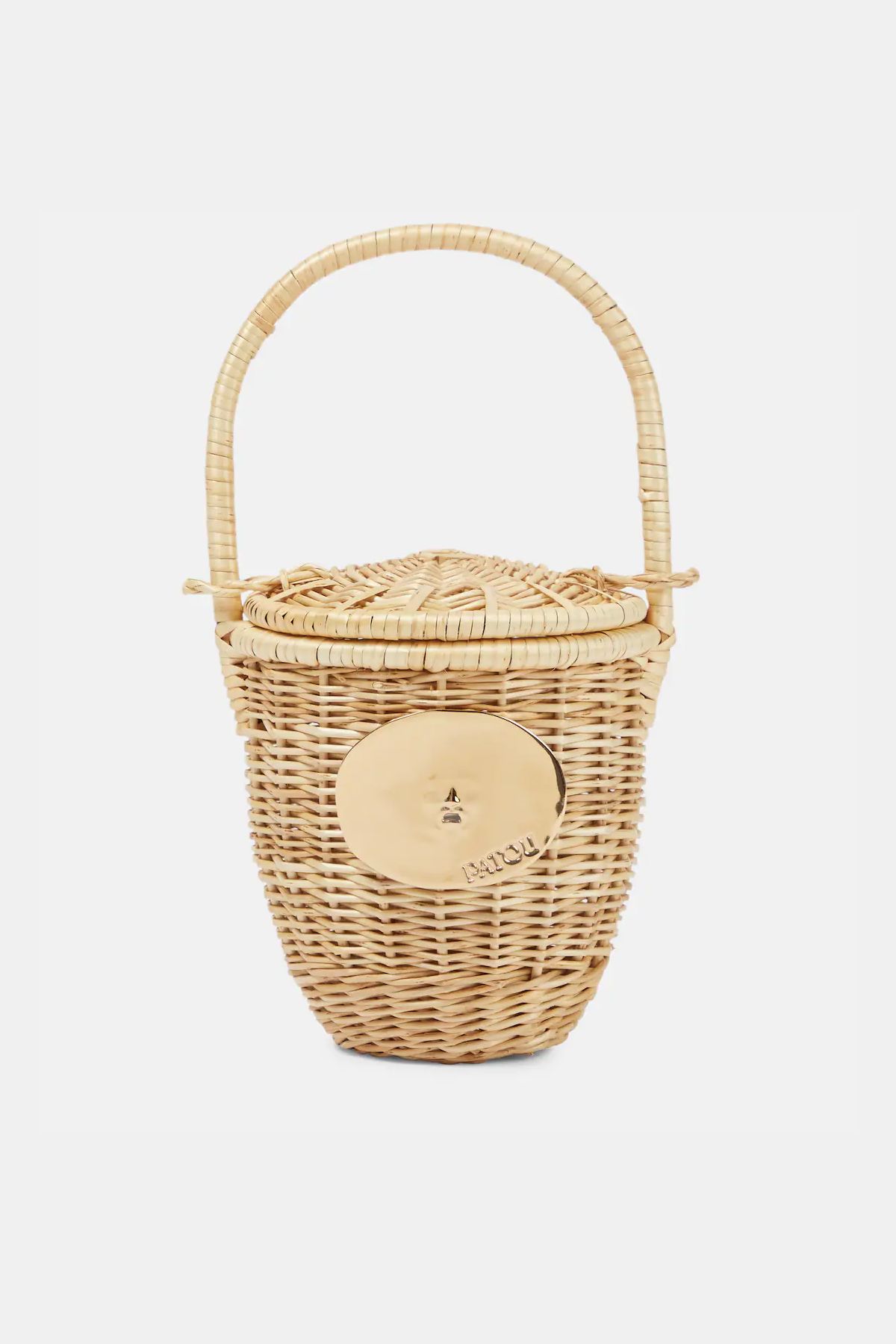 Patou Wicker Basket Bag