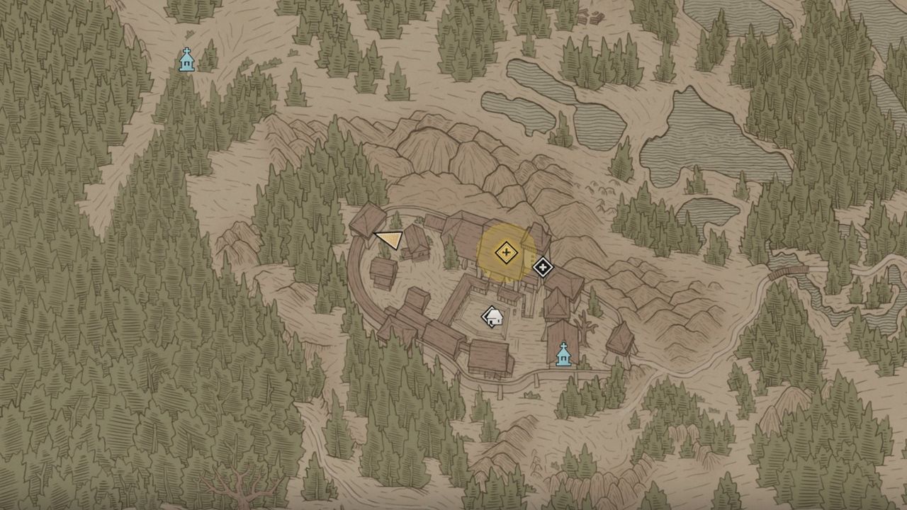 Blood of Dawnwalker Echoes of Silenced Bells - Tibia location