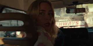 Emily Blunt in A Quiet Place II's trailer