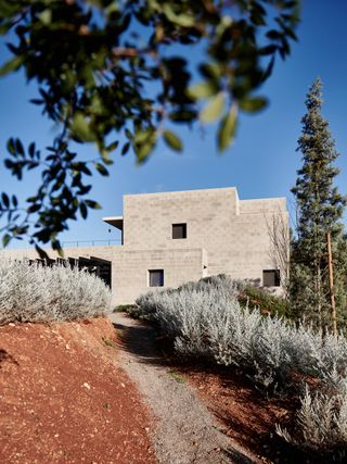 The exterior and garden of Stefan Brüggemann’s epic new studio and residency in Ibiza