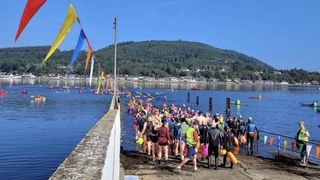 swimmers in kessock swim