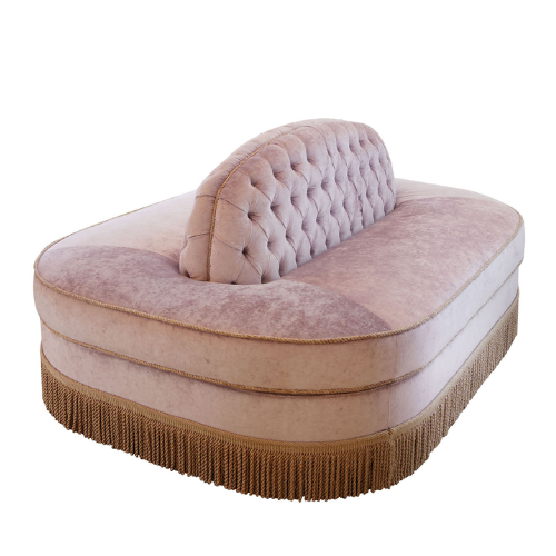 artemest, Pink Velvet Double Sided Sofa