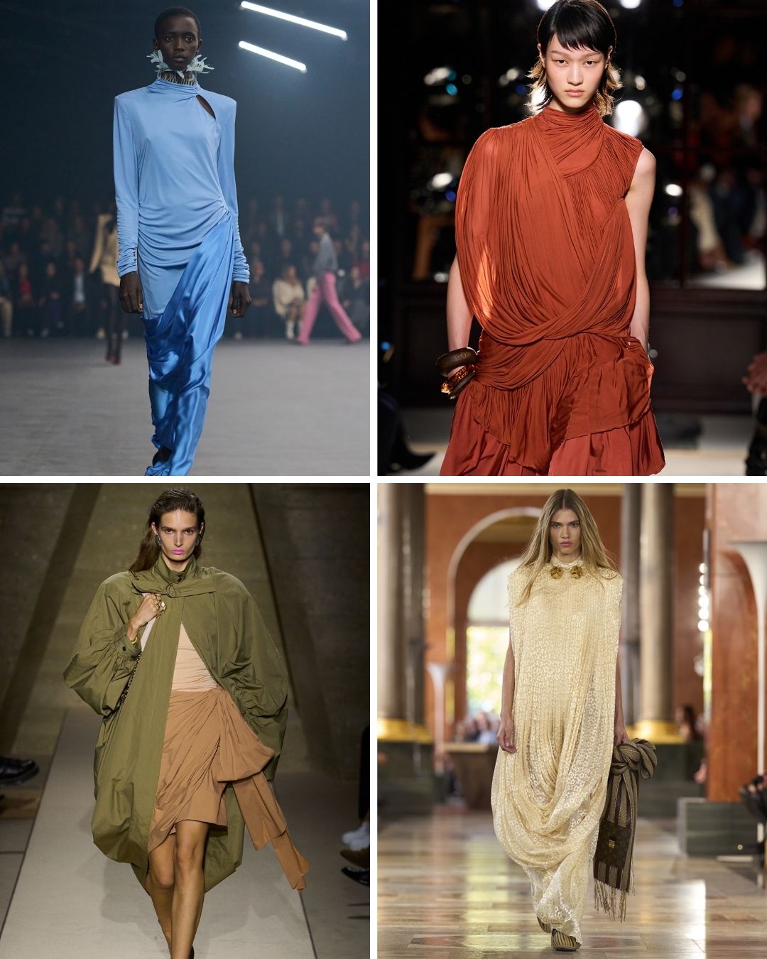 2026 Winter To Spring Trends Draped Shapes