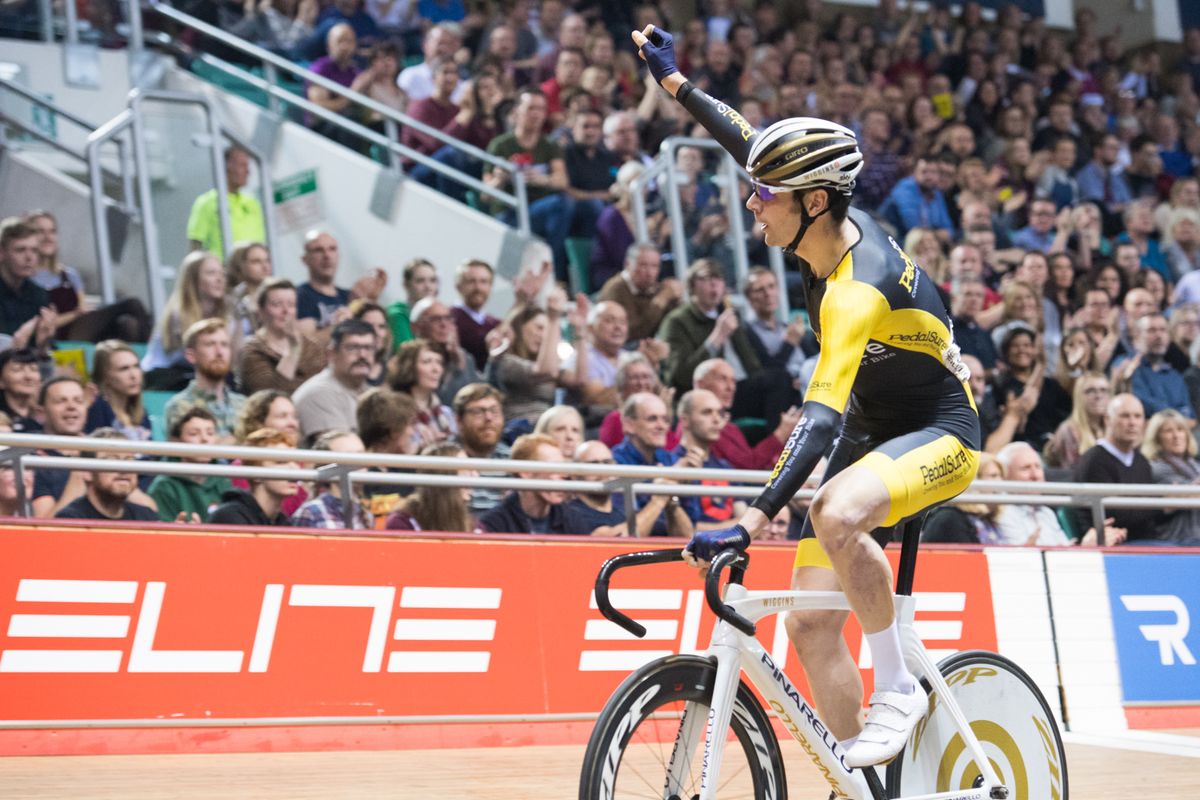 Andy Tennant laps up the cheers from the crowd