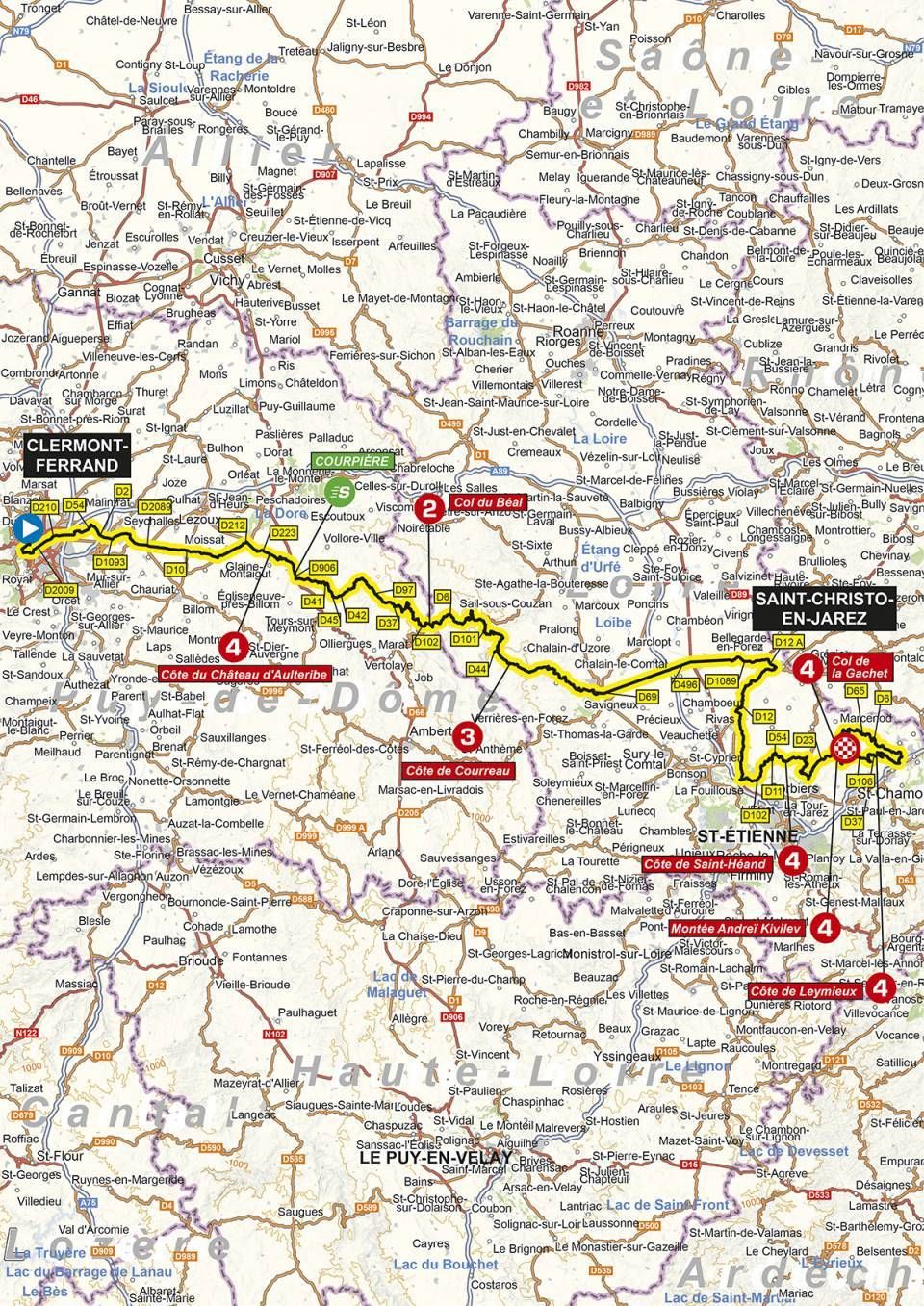 Stage 1 of Criterium du Dauphine