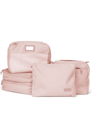 pink soft luggage set