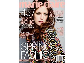 Kristen Stewart Marie Claire US cover March 2014