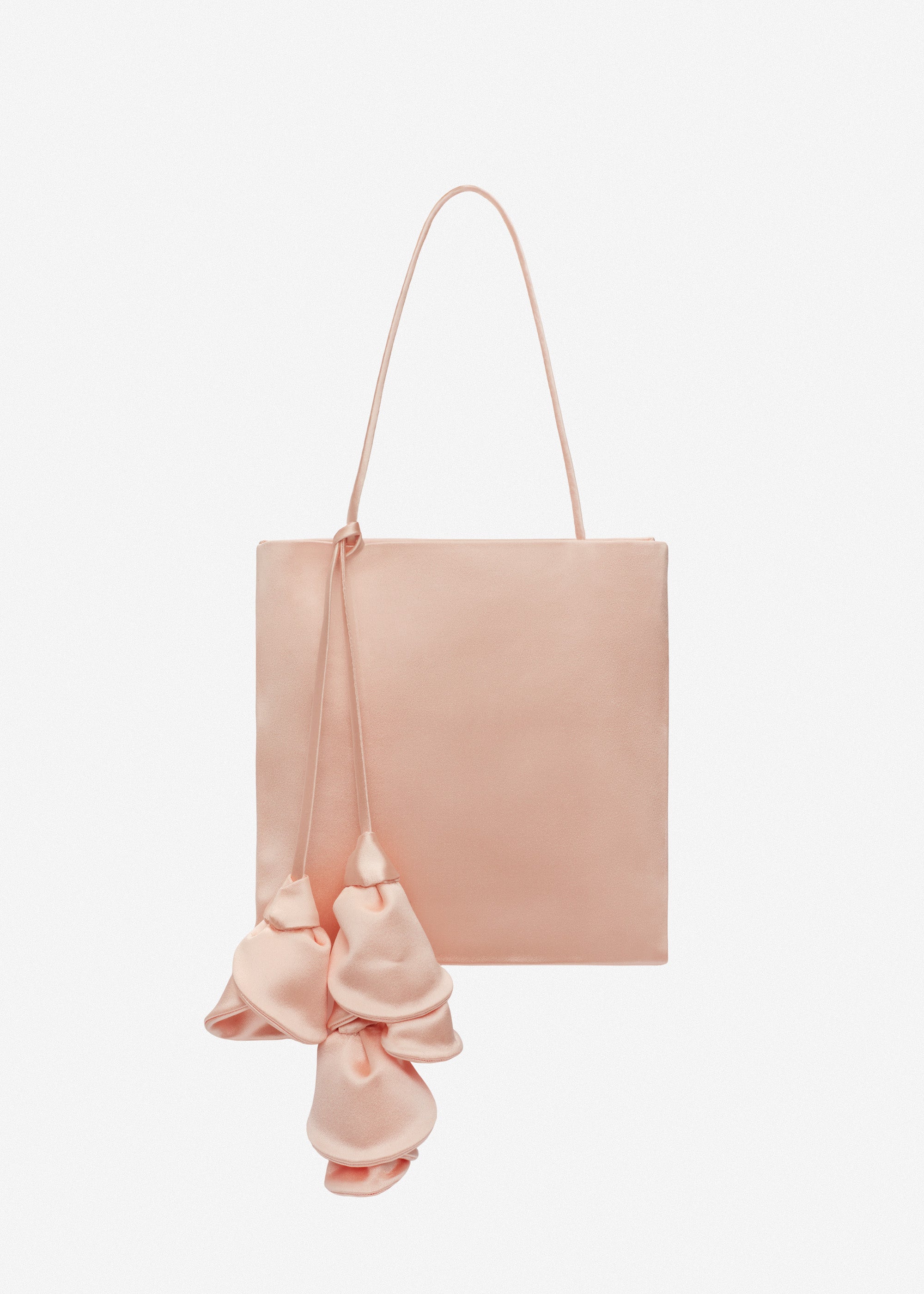 Julia Bag in Pink Satin