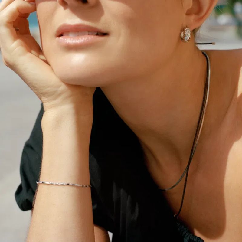silver chain bracelet from missoma