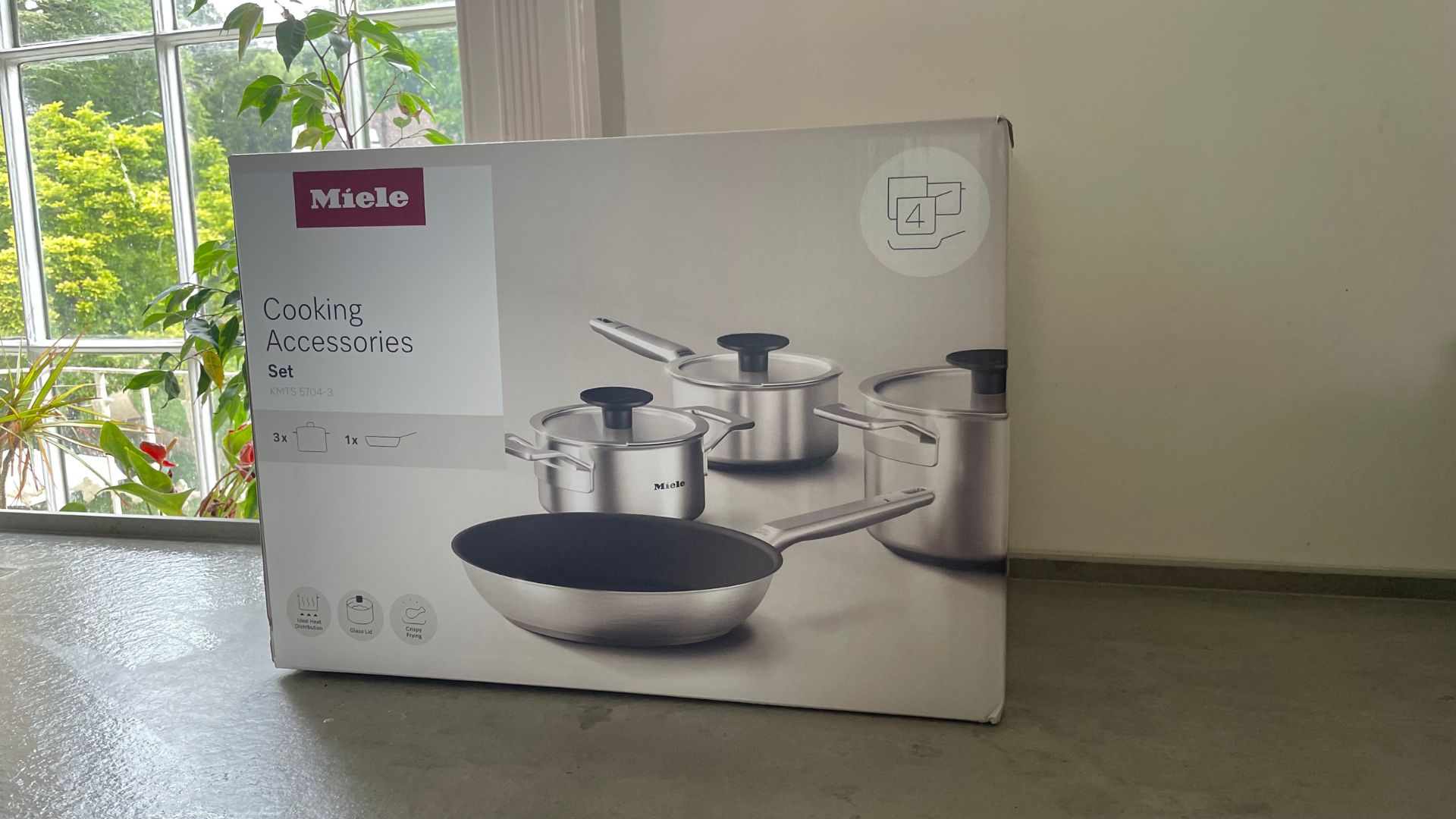 Testing the Miele Stainless Steel Pan