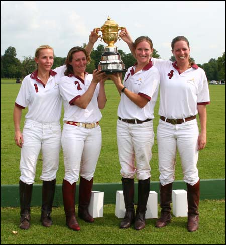 Tamara Vestey, Lucy Taylor, Emma Tomlinson and Nina Clarkin