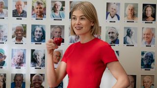 Rosamund Pike as Marla Grayson in "I Care A Lot" on Netflix.