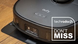 Eufy Robovac with Don't Miss graphic