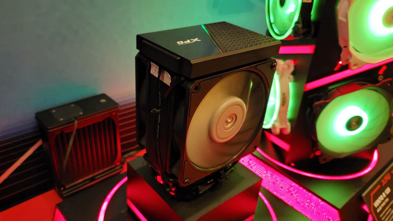 XPG hybrid CPU cooler