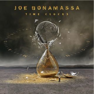 The cover of Joe Bonamassa's forthcoming album, Time Clocks