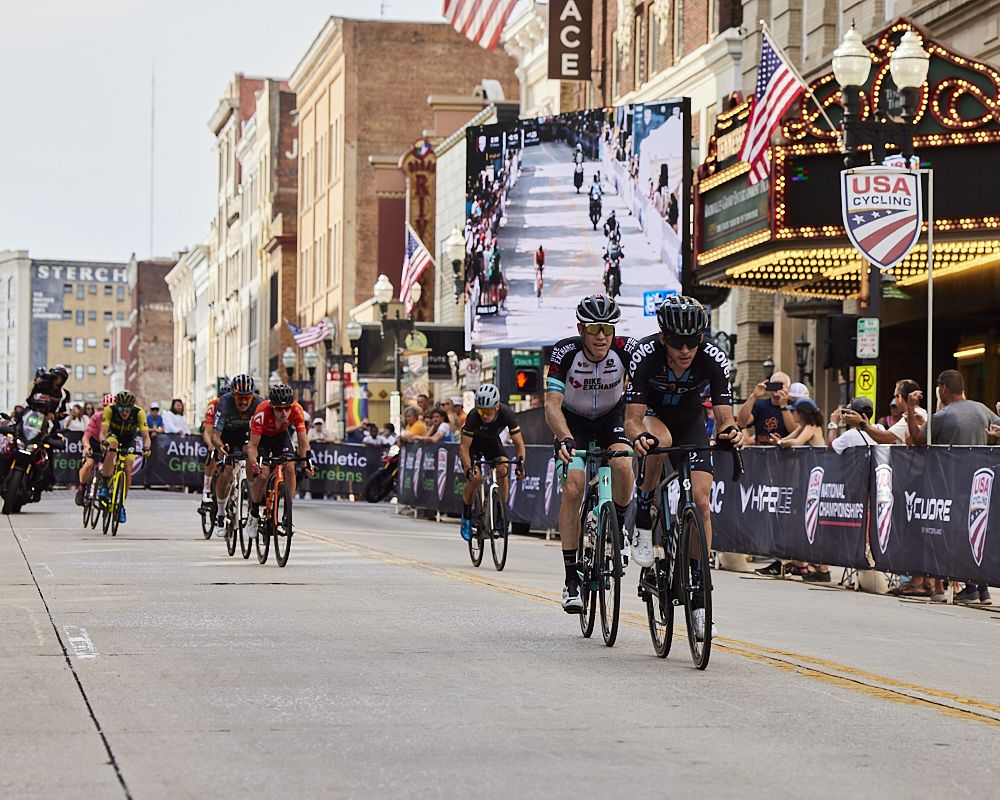 Brent Bookwalter (Team BikeExchange) at the elite men's road race at the USA Cycling Pro Road Championships 2021