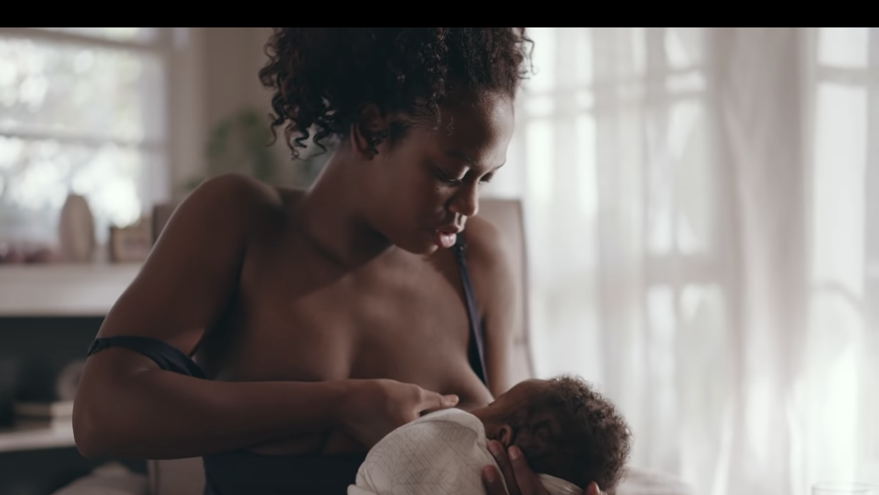 frida breastfeeding ad