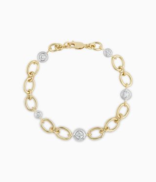 gold and diamond bracelet