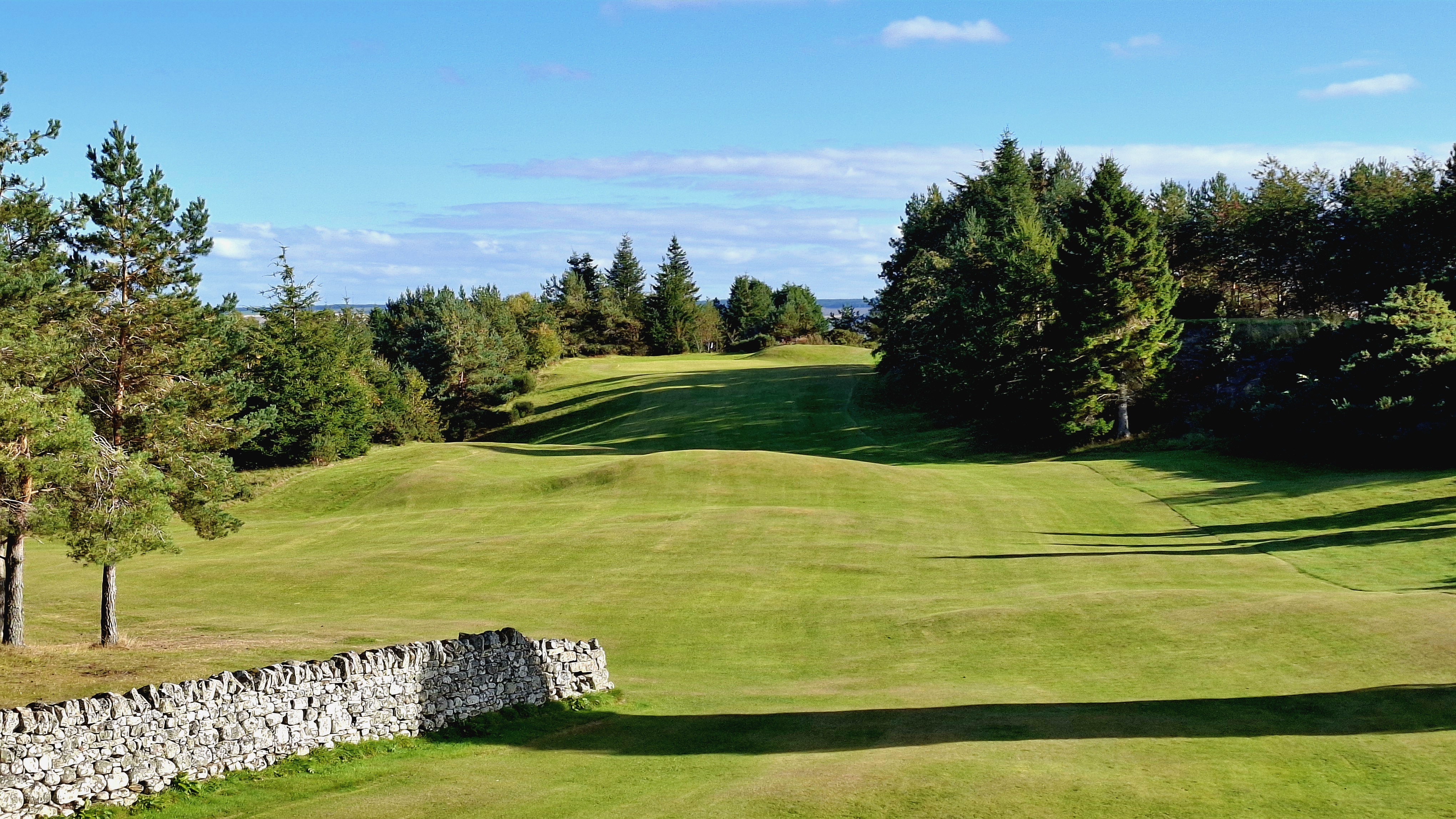 The 9th hole at Alness Golf Club