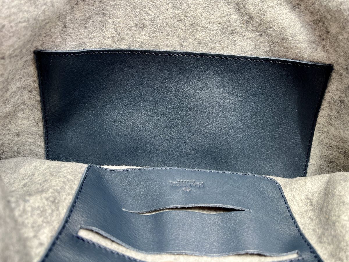Harber London Carry All Macbook Folio Leather Pocket