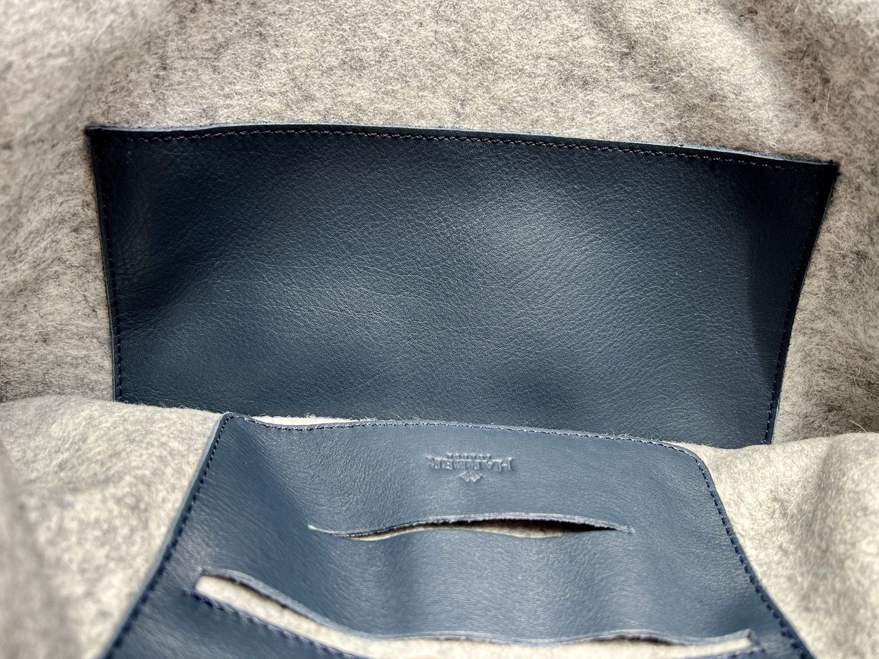 Harber London Carry All Macbook Folio Leather Pocket