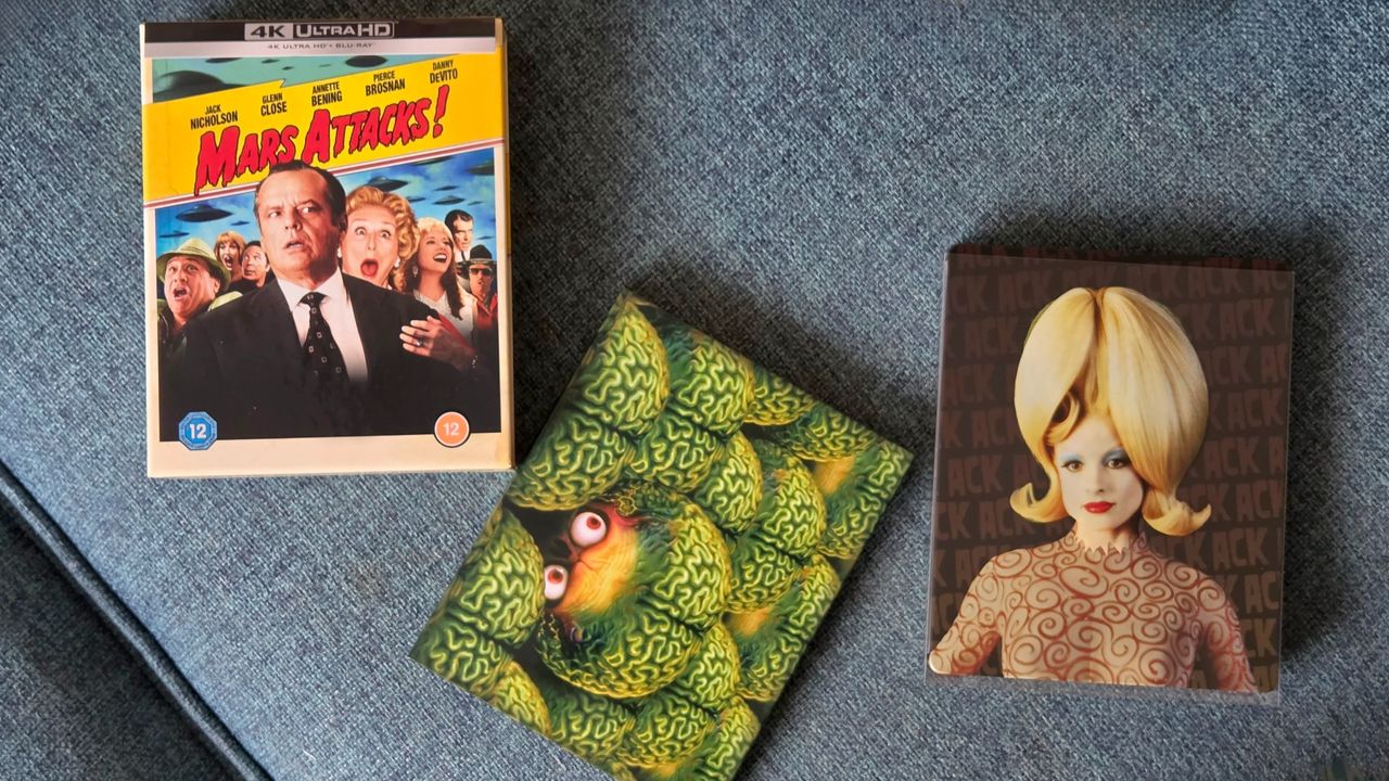 Mars Attacks! 4K Blu-ray and Blu-ray box set, 30th anniversary release
