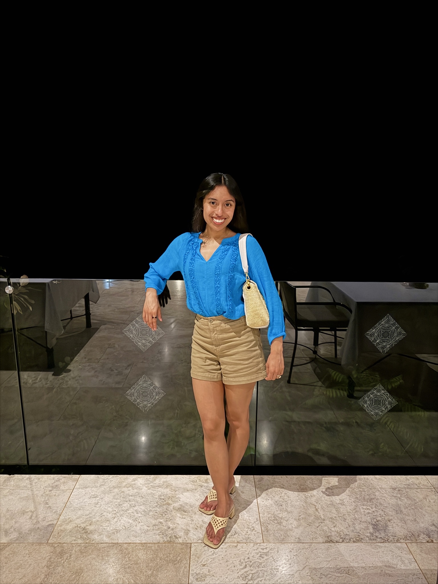 Ruby McAuliffe Ford-Dunker wearing outfits in Costa Rica