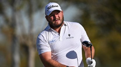 Zander Lombard at DP World Tour Q-School 