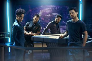 Crew of the ship Rocinante from The Expanse