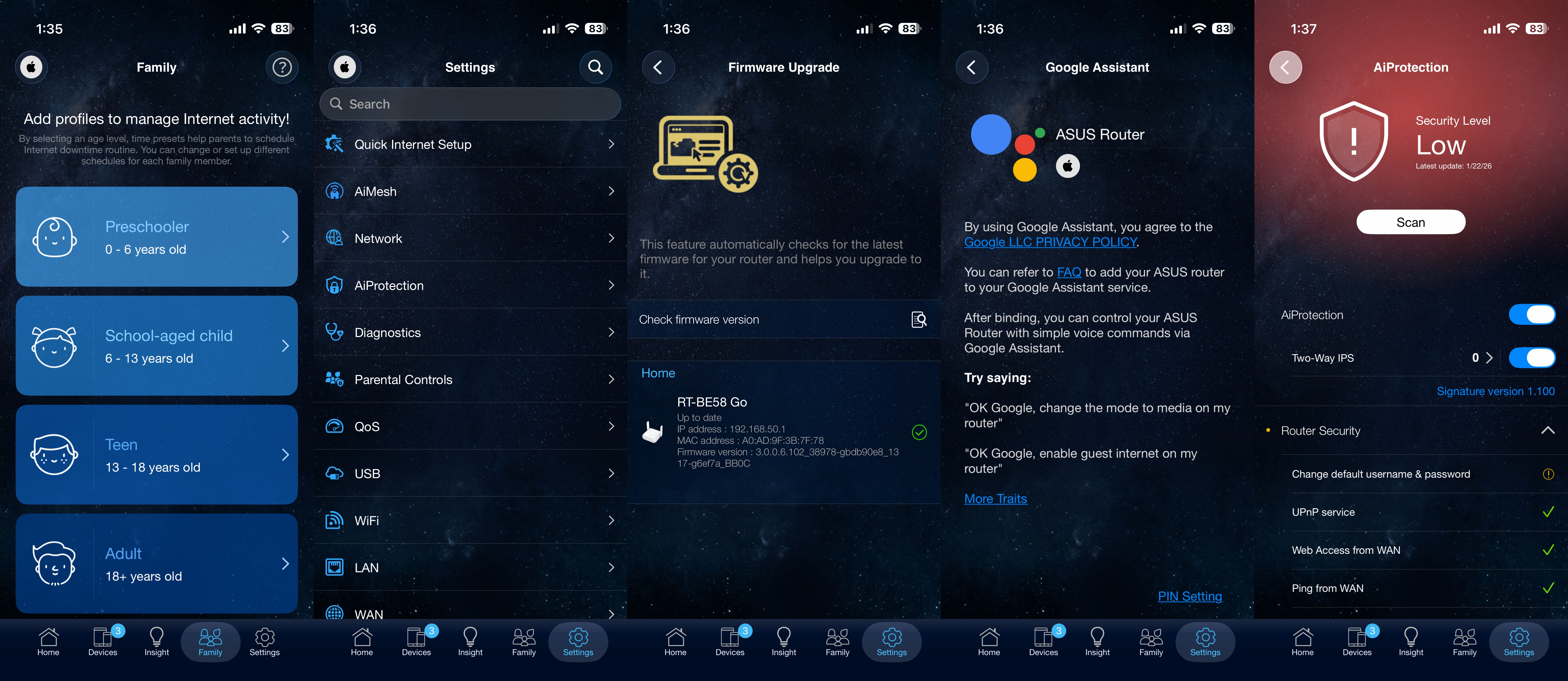 Asus RT-BE58 Go Wi-Fi 7 Travel Router