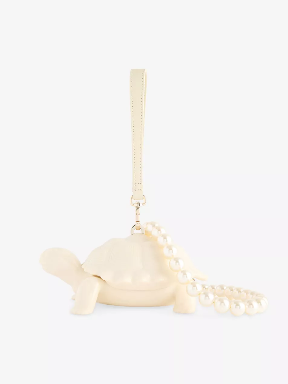 Tortoise Perspex Cross-Body Bag