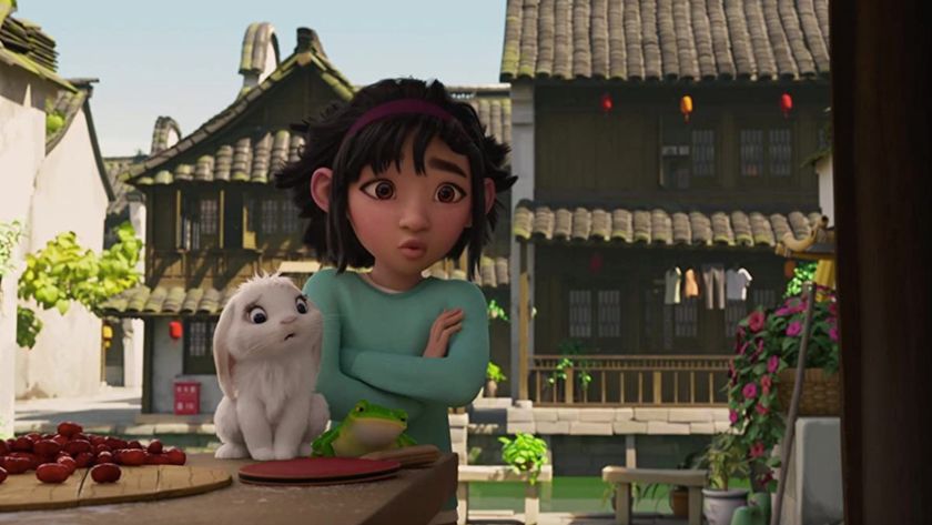 Fei Fei and Bungee in Over the Moon.