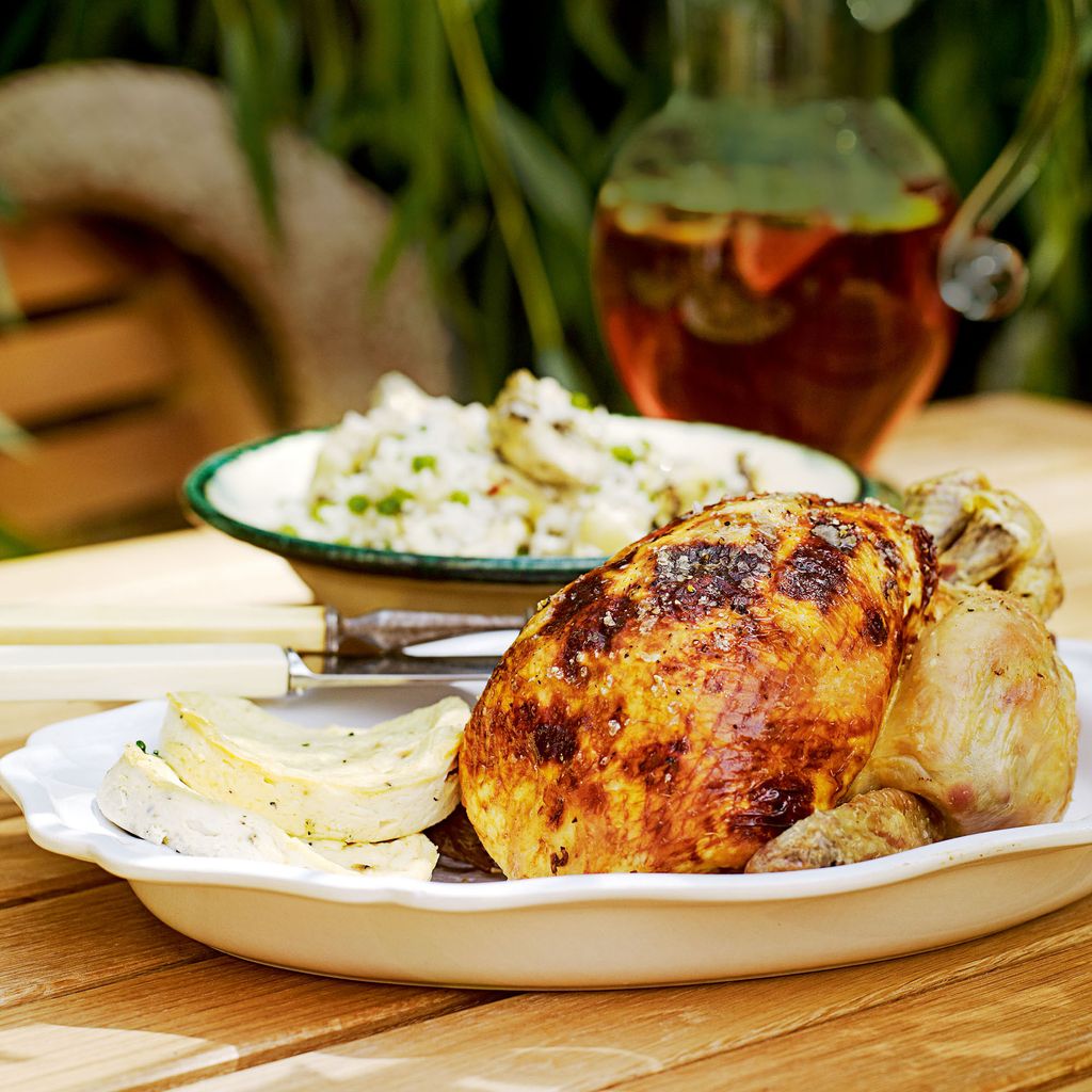 Roast Chicken with Lemon Ricotta | Dinner Recipes | Woman & Home