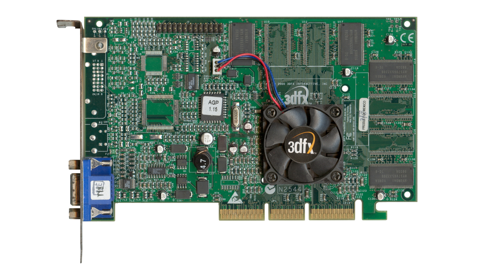 3dfx Voodoo 4 4500 on white background