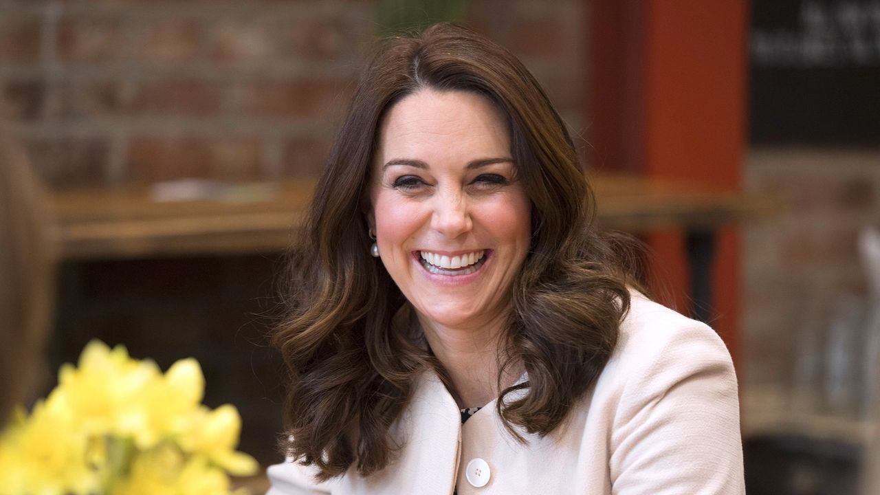 Kate Middleton laughing